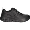Sneaker Skechers ArchFit da donna nera