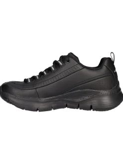Sneaker Skechers ArchFit da donna nera