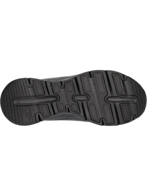 Sneaker Skechers ArchFit da donna nera