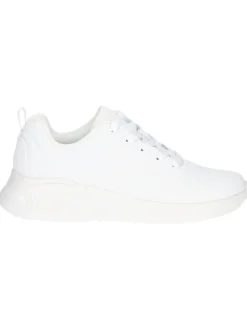 Sneaker Skechers Bobs da donna bianca