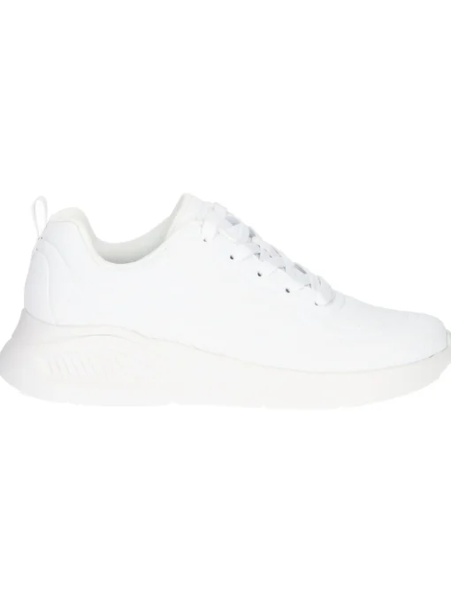 Sneaker Skechers Bobs da donna bianca