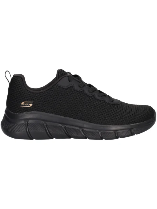 Sneaker Skechers Bobs Vegan da donna nera