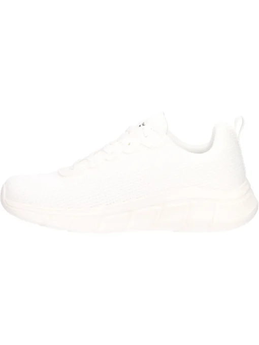 Sneaker Skechers Bobs Vegan da donna bianca