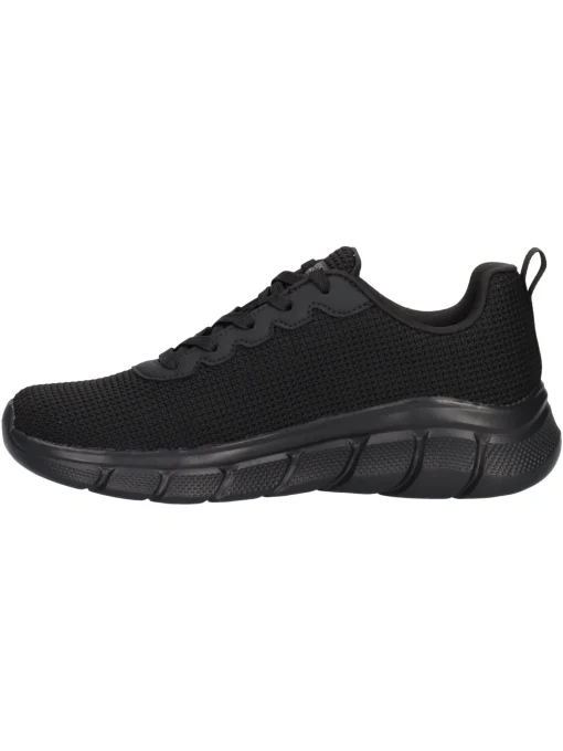 Sneaker Skechers Bobs Vegan da donna nera