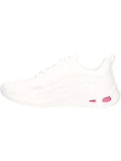 Sneaker Skechers Bobs Vegan da donna bianca