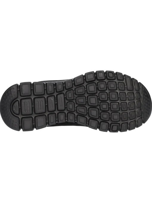 Sneaker Skechers con Memory Foam da donna nera