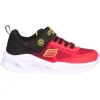 Sneaker Skechers Lights da bambino rossa