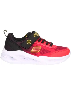 Sneaker Skechers Lights da bambino rossa