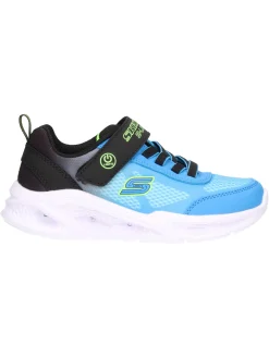 Sneaker Skechers Lights da bambino azzurra