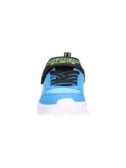 Sneaker Skechers Lights da bambino azzurra