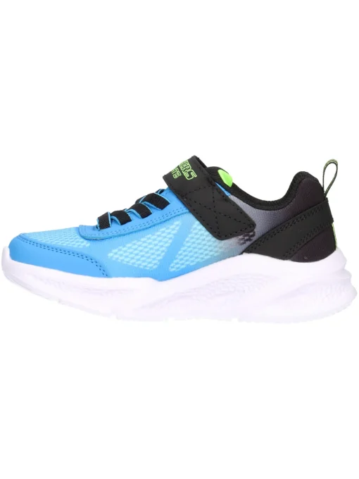 Sneaker Skechers Lights da bambino azzurra