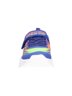 Sneaker Skechers Lights primi passi bambino blu