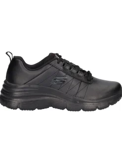 Sneaker Skechers Lite-Weight da donna nera