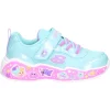 Sneaker Skechers primi passi bambina azzurra