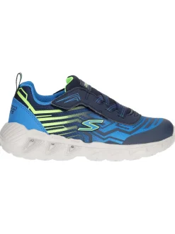 Sneaker Skechers primi passi bambino blu