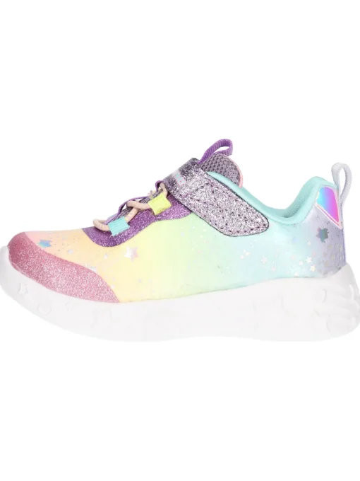 Sneaker Skechers primi passi bambina multicolor