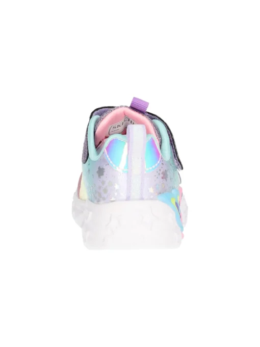 Sneaker Skechers primi passi bambina multicolor
