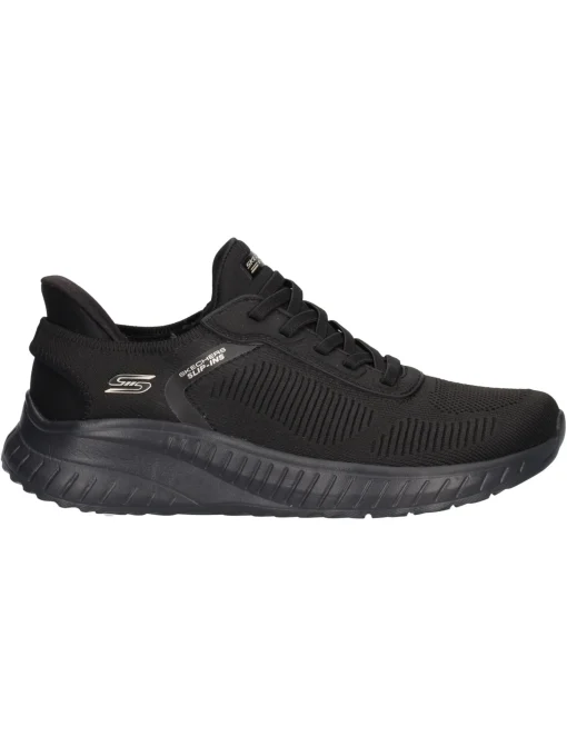 Sneaker Skechers Slip-Ins Bobs Vegan da donna nera