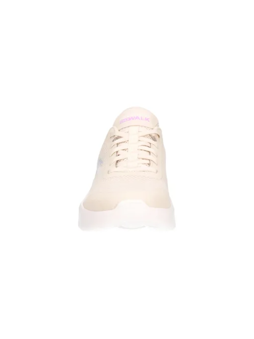 Sneaker Skechers Slip-Ins Go Walk da donna avorio