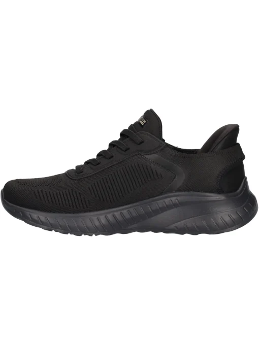Sneaker Skechers Slip-Ins Bobs Vegan da donna nera