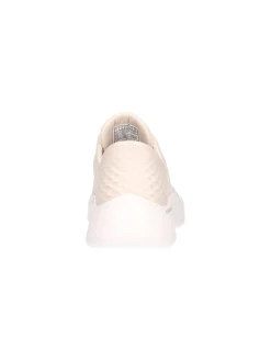 Sneaker Skechers Slip-Ins Go Walk da donna avorio