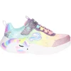 Sneaker Skechers Unicorno da bambina multicolor