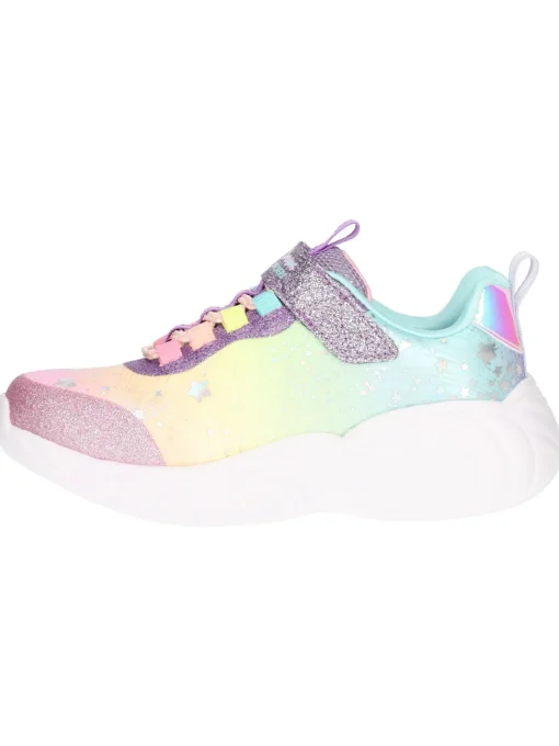 Sneaker Skechers Unicorno da bambina multicolor