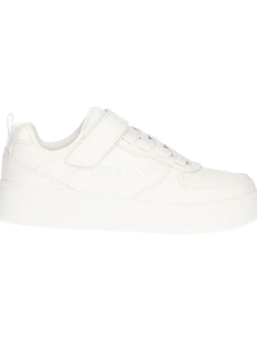 Sneaker Skechers unisex bambino bianca