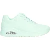 Sneaker Skechers Uno Air-Cooled da donna verde acqua