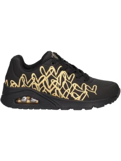 Sneaker Skechers Uno Air-Cooled da donna nera