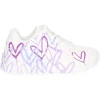 Sneaker Skechers Uno da bambina bianca