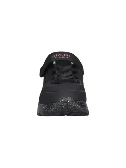 Sneaker Skechers Uno da bambina nera