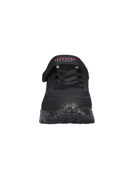 Sneaker Skechers Uno da bambina nera