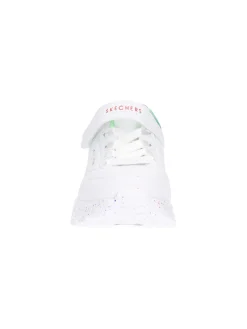 Sneaker Skechers Uno da bambina bianca