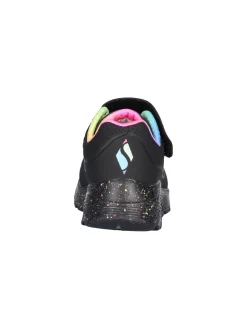 Sneaker Skechers Uno da bambina nera