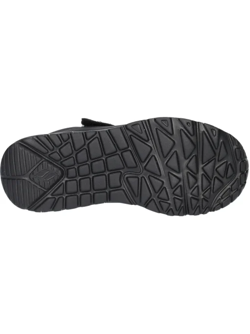 Sneaker Skechers Uno da bambina nera