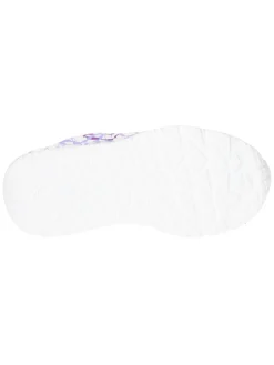 Sneaker Skechers Uno da bambina bianca