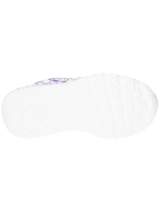 Sneaker Skechers Uno da bambina bianca