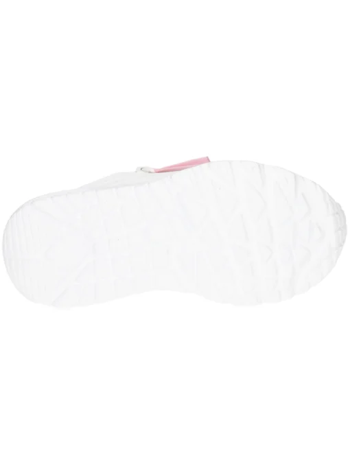 Sneaker Skechers Uno da bambina bianca