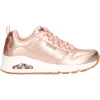 Sneaker Skechers Uno da donna rame metal