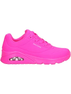 Sneaker Skechers Uno da donna fucsia fluo