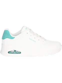 Sneaker Skechers Uno da donna bianca