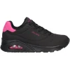 Sneaker Skechers Uno da donna nera