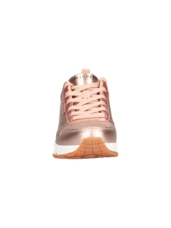 Sneaker Skechers Uno da donna rame metal