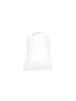 Sneaker Skechers Uno da donna bianca