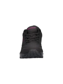 Sneaker Skechers Uno da donna nera