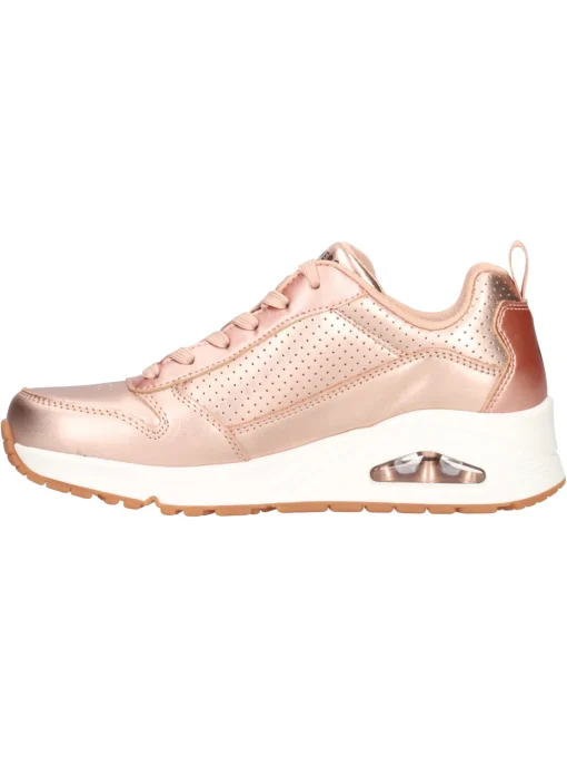 Sneaker Skechers Uno da donna rame metal