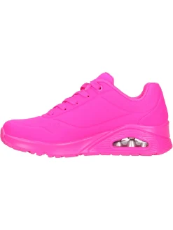 Sneaker Skechers Uno da donna fucsia fluo