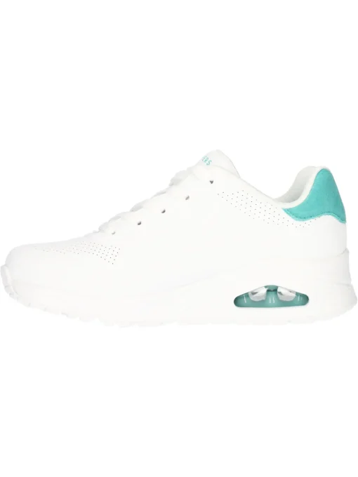 Sneaker Skechers Uno da donna bianca