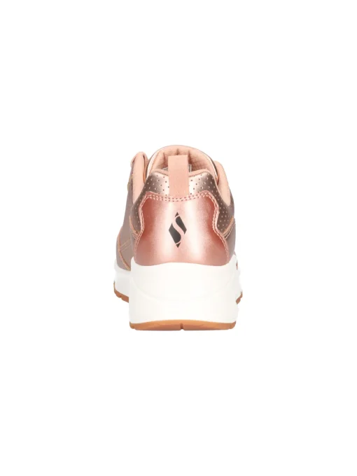 Sneaker Skechers Uno da donna rame metal